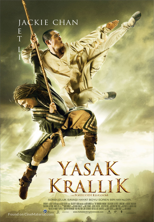 The Forbidden Kingdom - Turkish Movie Poster