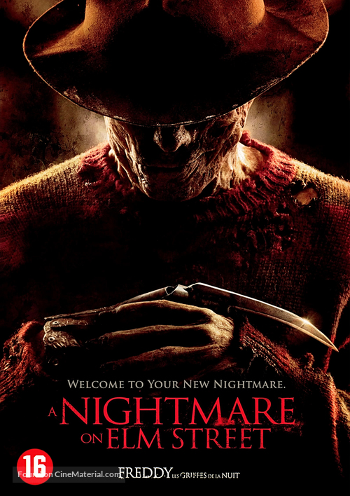 A Nightmare on Elm Street - Belgian DVD movie cover