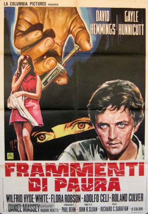 Fragment of Fear - Italian Movie Poster