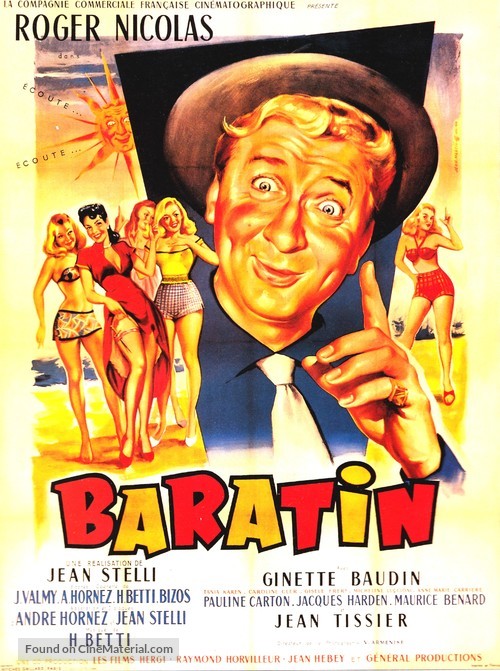 Baratin - French Movie Poster