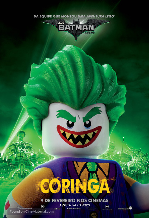 The Lego Batman Movie - Brazilian Movie Poster