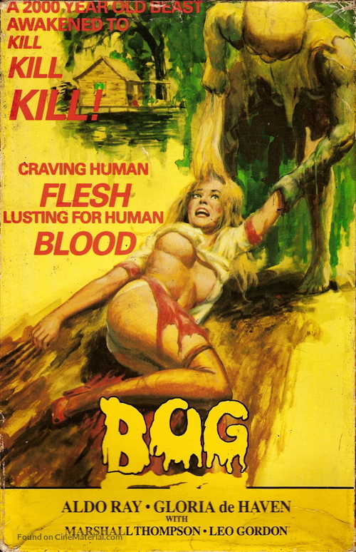 Bog - VHS movie cover