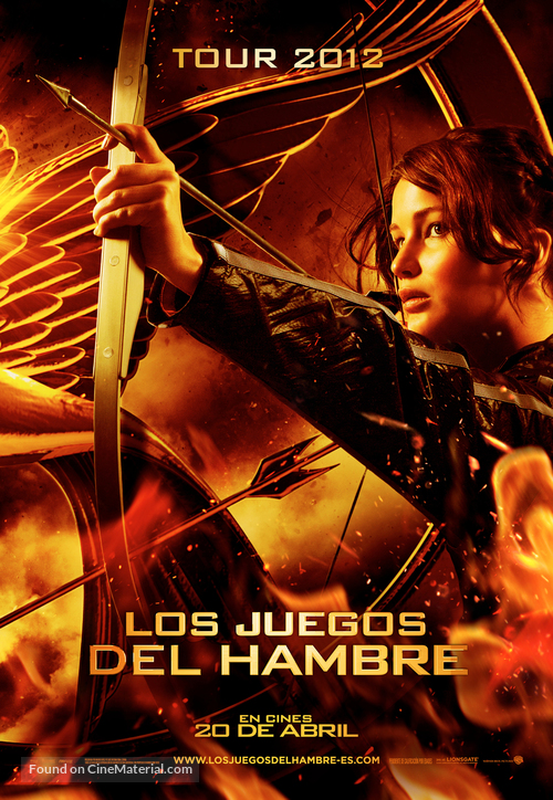 The Hunger Games - Spanish Movie Poster