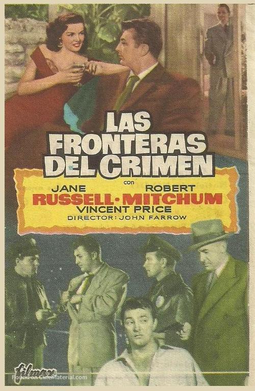 His Kind of Woman - Spanish Movie Poster