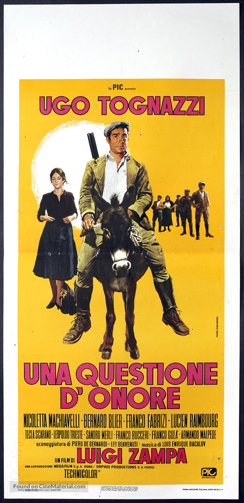 Una questione d&#039;onore - Italian Movie Poster