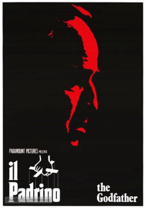 The Godfather - Italian Movie Poster