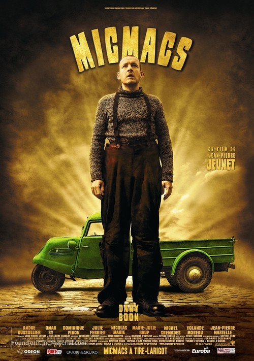 Micmacs &agrave; tire-larigot - Romanian Movie Poster