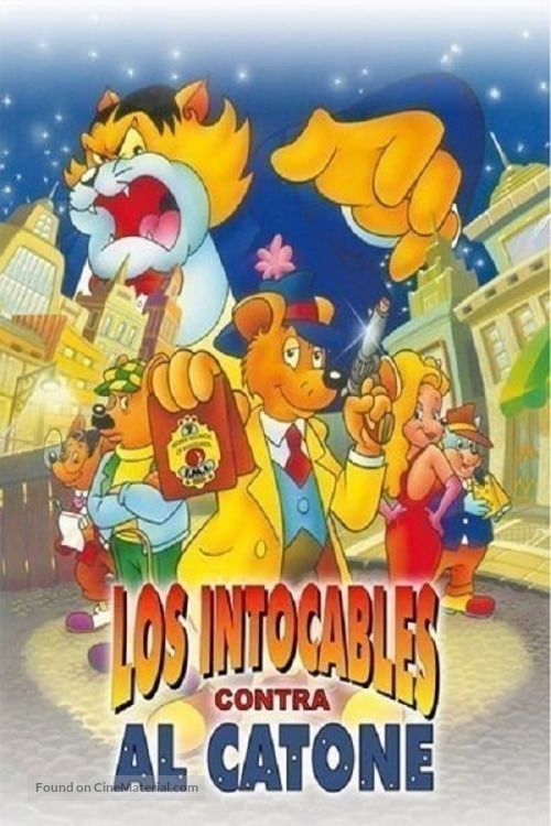 Los Intocables contra Al Catone - Spanish Movie Cover