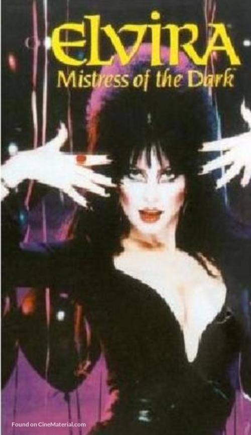 Elvira, Mistress of the Dark - VHS movie cover