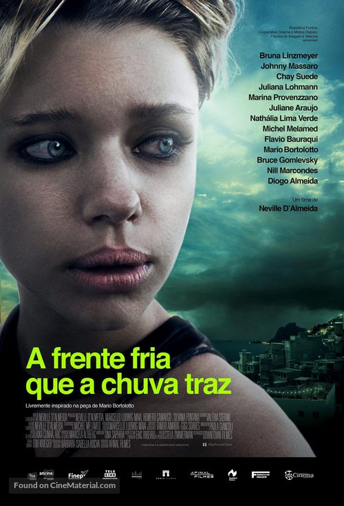 A Frente Fria que a Chuva Traz - Brazilian Movie Poster