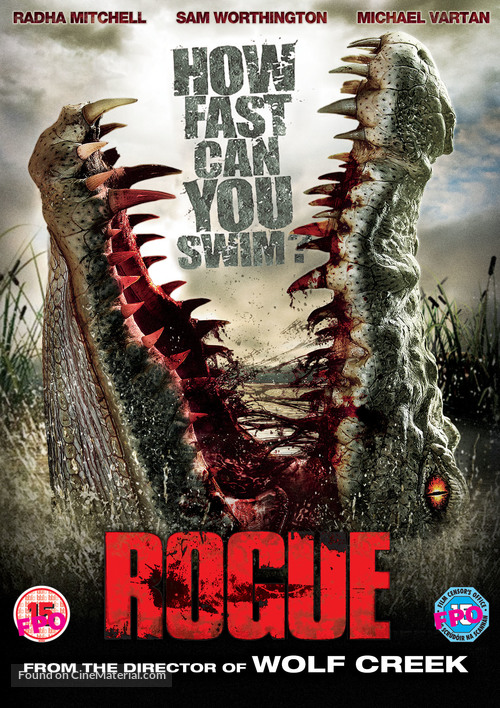 Rogue - British DVD movie cover
