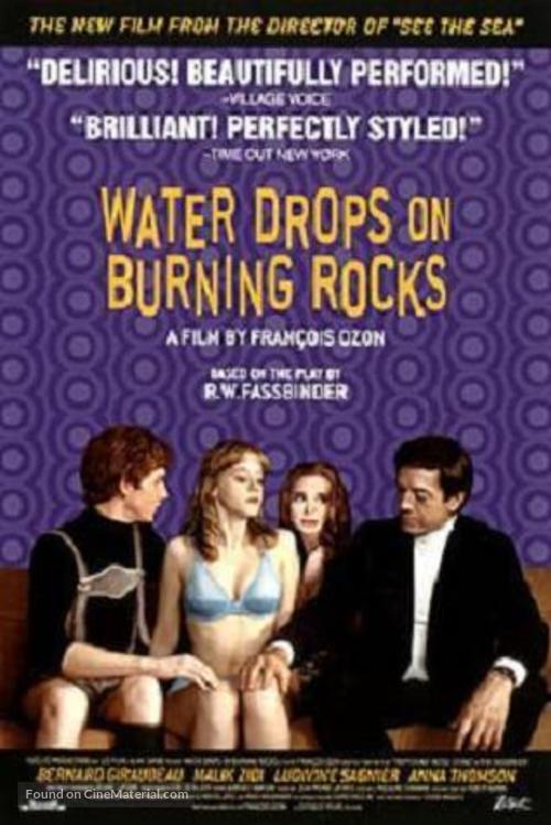 Gouttes d&#039;eau sur pierres br&ucirc;lantes - Movie Poster