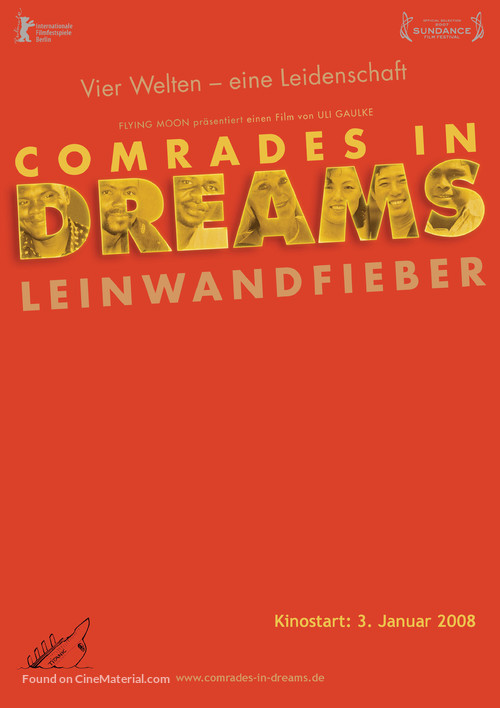 Comrades in Dreams - German poster