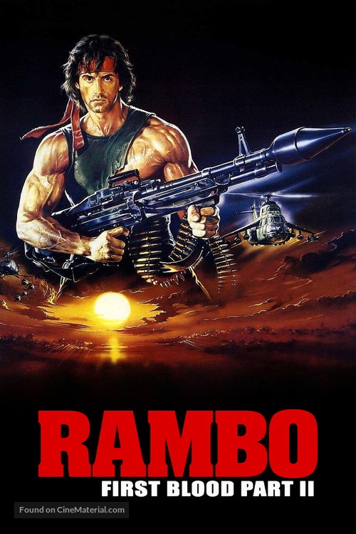 Rambo: First Blood Part II - Movie Cover