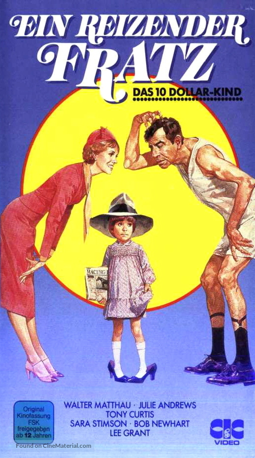 Little Miss Marker - German VHS movie cover