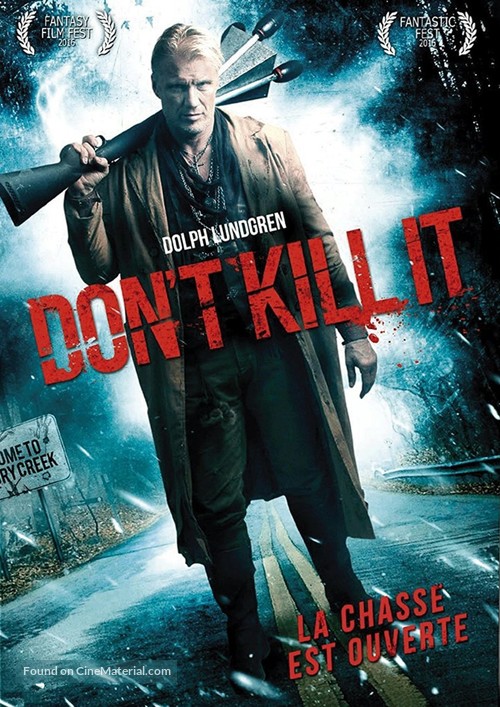 Don&#039;t Kill It - French DVD movie cover