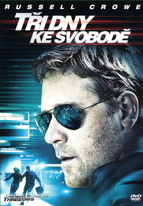 The Next Three Days - Czech DVD movie cover