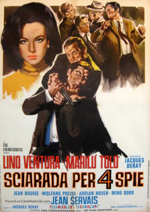 Avec la peau des autres - Italian Movie Poster