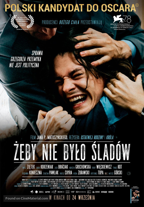 Zeby nie bylo slad&oacute;w - Polish Movie Poster