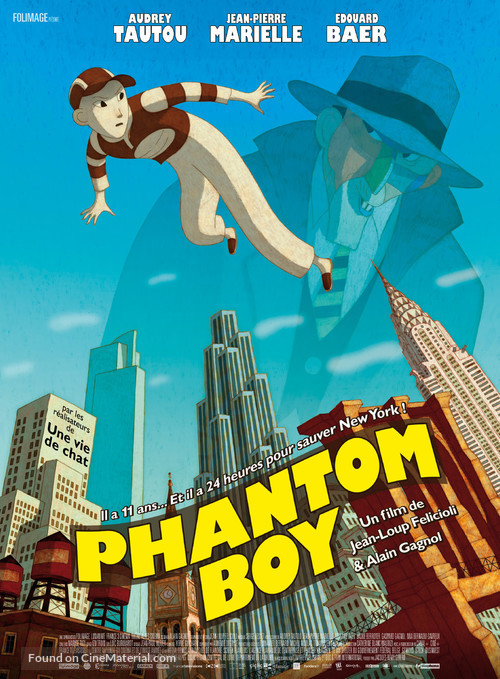 Phantom Boy - French Movie Poster