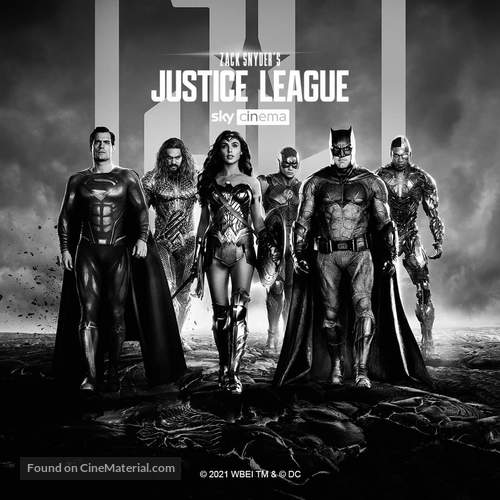 Zack Snyder&#039;s Justice League - British Movie Poster