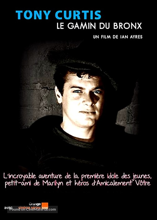 Tony Curtis: Driven to Stardom - French DVD movie cover