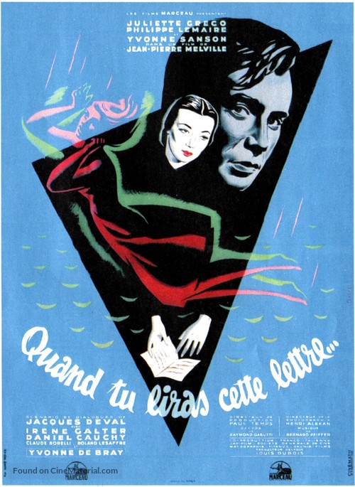 Quand tu liras cette lettre - French Movie Poster