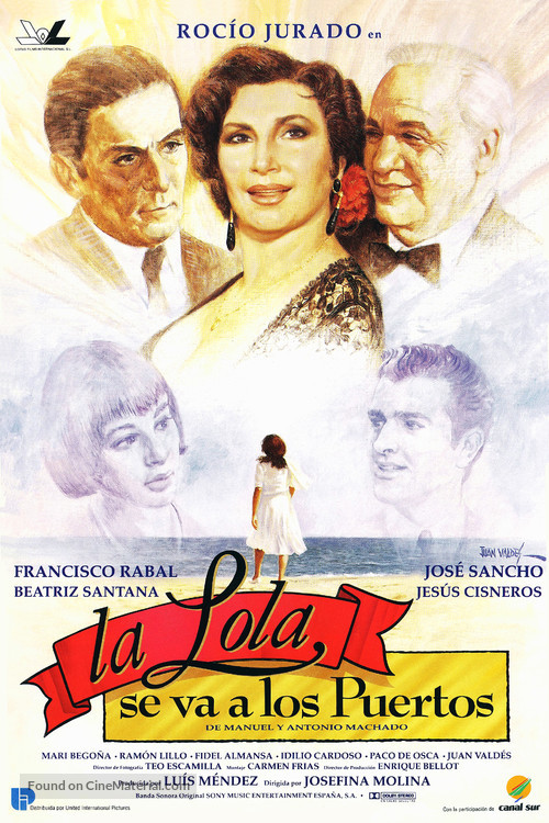 La Lola se va a los puertos - Spanish Movie Poster