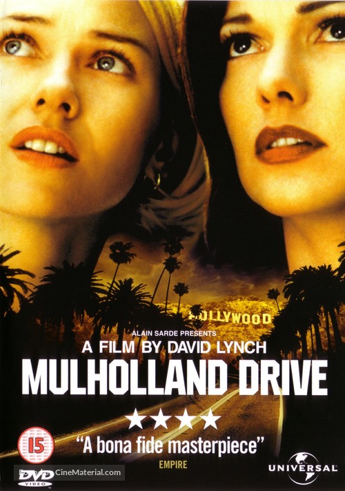 Mulholland Dr. - British DVD movie cover