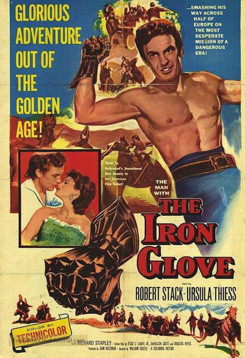 The Iron Glove - Movie Poster
