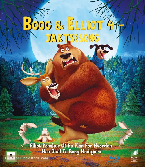 Open Season: Scared Silly - Norwegian Blu-Ray movie cover
