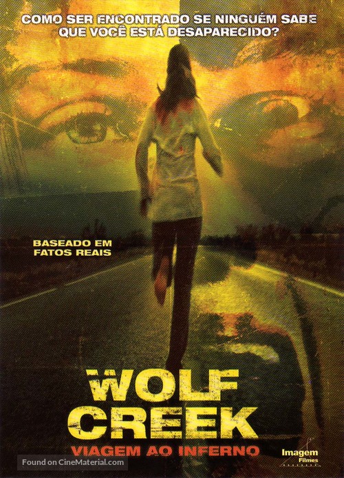 Wolf Creek - Brazilian DVD movie cover