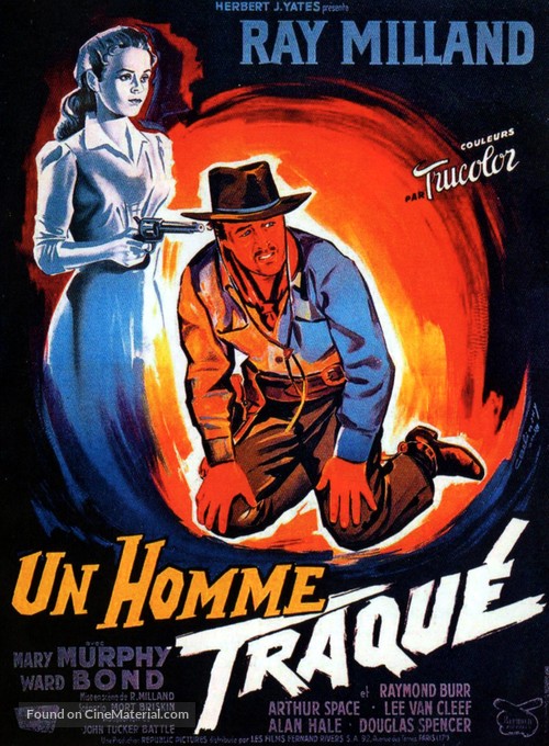 A Man Alone - French Movie Poster