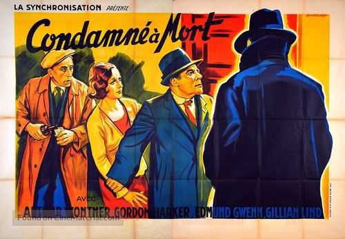 Condemned to Death - French Movie Poster