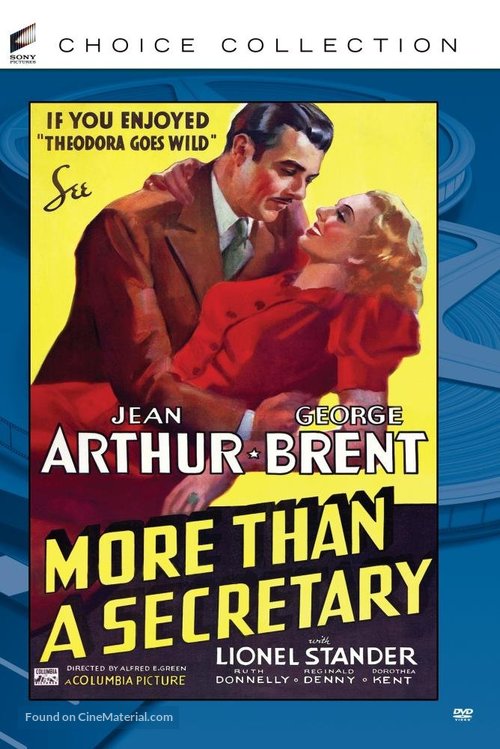 More Than a Secretary - DVD movie cover