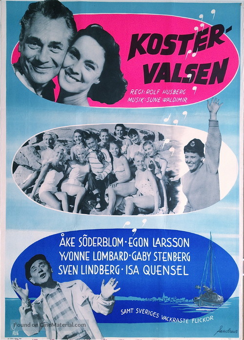Kostervalsen - Swedish Movie Poster