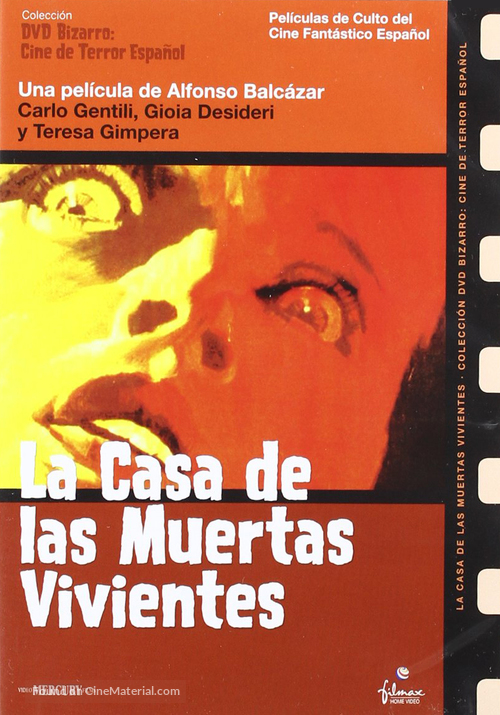 La casa de las muertas vivientes - Spanish Movie Cover