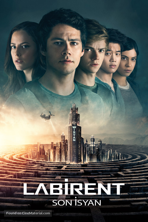 Maze Runner: The Death Cure - Turkish Movie Cover