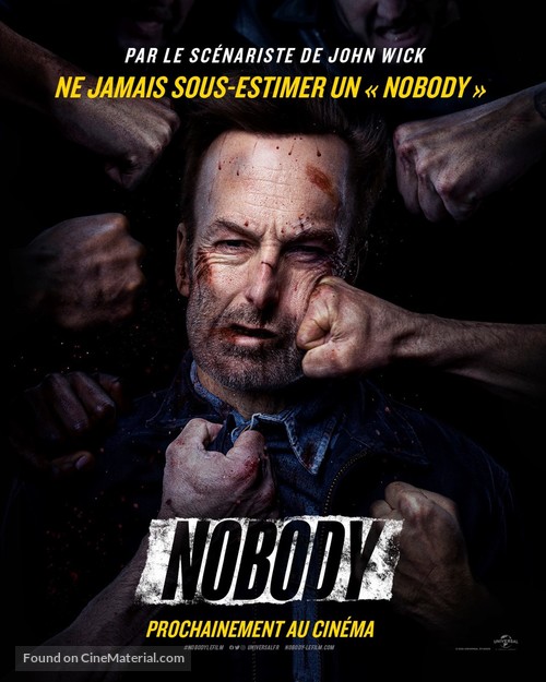 Nobody - French Movie Poster
