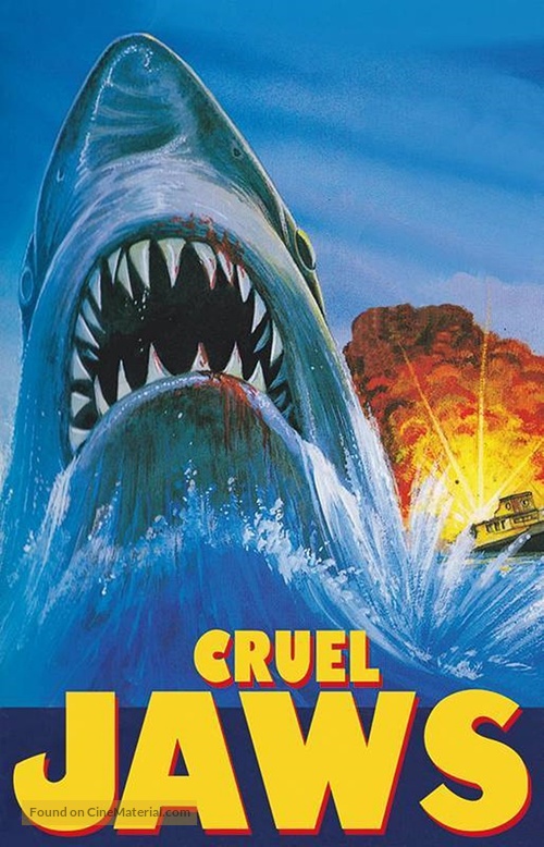 Cruel Jaws - German DVD movie cover