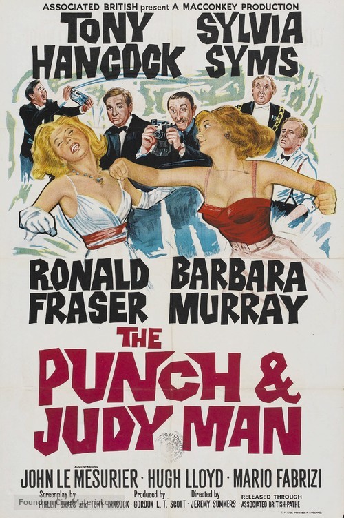 The Punch and Judy Man - British Movie Poster