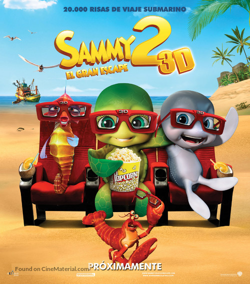 Sammy&#039;s avonturen 2 - Colombian Movie Poster
