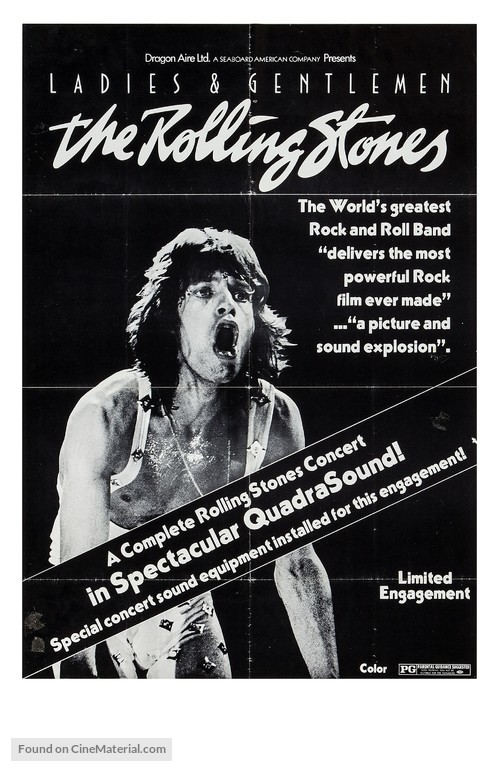 Ladies and Gentlemen: The Rolling Stones - Movie Poster