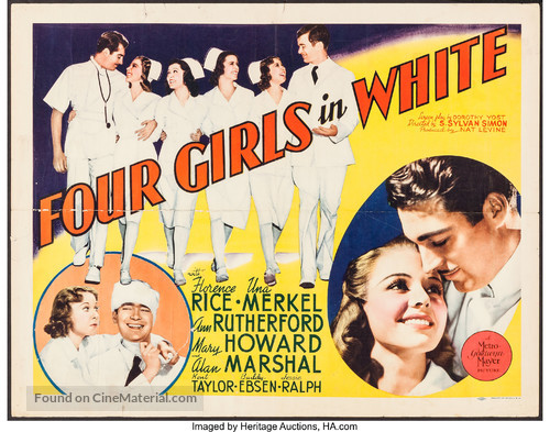 Four Girls in White - Movie Poster