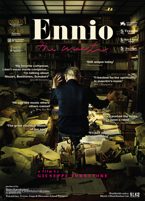 Ennio - International Movie Poster