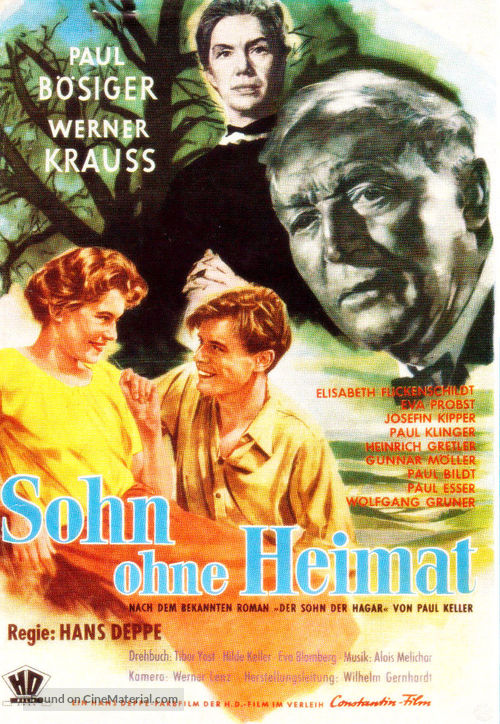Sohn ohne Heimat - German Movie Poster