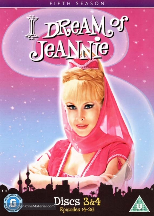 &quot;I Dream of Jeannie&quot; - British DVD movie cover