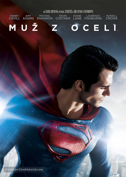 Man of Steel - Czech Movie Cover