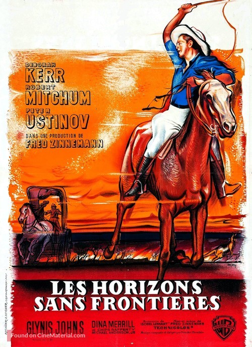 The Sundowners - French Movie Poster