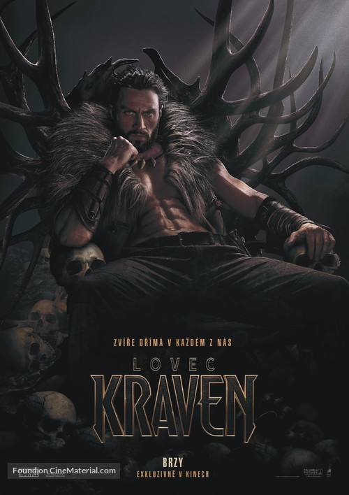 Kraven the Hunter - Czech Movie Poster